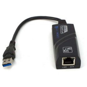 تصویر تبدیل USB 3.0 به LAN گیگابیت 