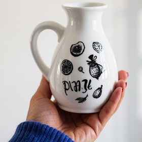 تصویر روغن ریز گرد سرامیکی 