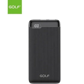 تصویر پاور بانک گلف مدل LCD21 با ظرفیت 10000 میلی‌آمپر ساعت Power Bank 10000mAh golf LCD21