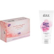 تصویر پک روشن کننده و ضدلک بیز شامل کرم آووکادو و صابون 