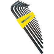 تصویر آچار آلن شش گوش ایت کارتی فوق بلند 9 عددی مدل 014-9 