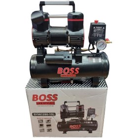 تصویر کمپرسور باد 15 لیتری سایلنت باس ا BOSS مدل SYW1280- BOSS مدل SYW1280-