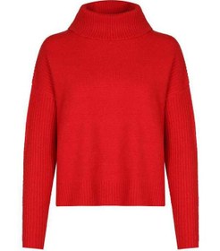 تصویر پلیور زنانه بافت قرمز Tally weijl 