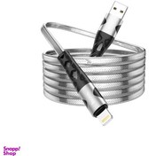 تصویر کابل تبدیل USB به Lightningهوکو (Hoco) مدل U105 Anti Twist طول 1٫2 متر 