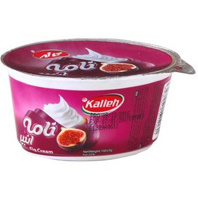 تصویر خامه صبحانه انجیر کاله 100 گرمی 