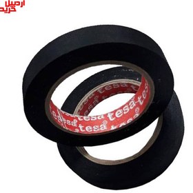 تصویر نوار چسب پارچه ای نسوز تزا 250 میکرون – tesa fireproof fabric adhesive tape 2cm 