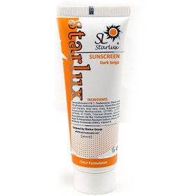 تصویر ضدآفتاب رنگي بژ تيره spf 45 استارلوکس 