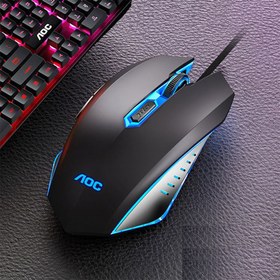 تصویر ماوس گیمینگ ای او سی مدل GM130 AOC GM130 Gaming Mouse