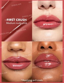 تصویر بالم لب رنگی شیگلم رنگ First Crush ا POUT-PERFECT SHINE LIP PLUMPER-First Crush POUT-PERFECT SHINE LIP PLUMPER-First Crush
