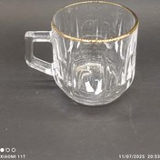 تصویر استکان شیشه‌ای هنر نوشیدن چای در شفافیت 088 Glass cups: the art of drinking tea in transparency088