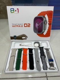 تصویر ساعت هوشمند Ultra2 D2 +هدیه 