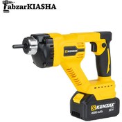 تصویر ویبراتور شارژی دریلی 450 وات کنزاکس مدل 8760 450 Watt Cordless Drill Vibrator Kenzax Model 8760