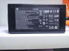 تصویر شارژر لپتاپ HP 120W کارکرده استوک 