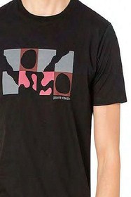 تصویر ست پیژامه و لباس خواب Pierre Cardin اورجینال مردانه پیرکاردین PCEP6076 6076 Men's Short Sleeve Crew Neck Pajama Set-black 