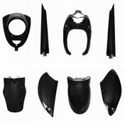 تصویر فلاپ کامل رنگی یاماها وینو مشکی felap kamel rang vini