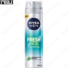 تصویر فوم اصلاح صورت نیوآ مدل Fresh kick حجم 200 میلی 