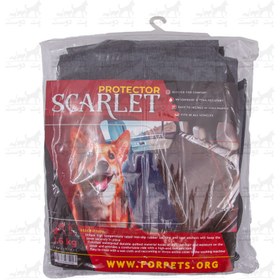 تصویر کاور صندلی عقب خودرو برند اسکارلت Scarlet dog car seat cover for back seat