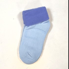 تصویر جوراب حوله ای 