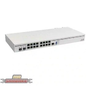 تصویر روتر شبکه میکروتیک مدل +CCR2004-16G-2S ا Mikrotik CCR2004-16G-2S+ Gigabit Ethernet Router Mikrotik CCR2004-16G-2S+ Gigabit Ethernet Router