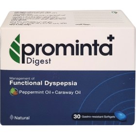 تصویر کپسول پرومینتا پلاس دایجست هیلیا فارمد 30 عدد Healia Pharmed Prominta Plus Digest 30 Castro Resistant Softgels