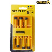 تصویر مجموعه 6 عددی پیچ گوشتی ساعتی استنلی مدل STHT66052-8 Stanley STHT66052-8 Precision Screwdriver Set 6PCS