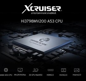تصویر گیرنده ایکسکروزر 585 پلاس فورکی اندرویدی (اصل) Xcruiser 585 Plus HDR