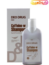 تصویر شامپو کافئین دئودراگ مخصوص خانم ها Deo Drug Caffeine Shampoo 200 ml