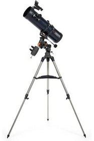 تصویر تلسکوپ آبی مردانه و زنانه 31051 Astromaster 130eq md motor Drive. Celestron 