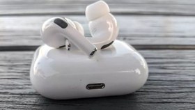 تصویر هدفون اپل مدل ایرپاد پرو airpods pro (اصل)-استوک 