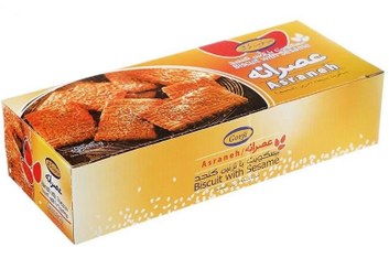 تصویر گرجی بیسکویت عصرانه کنجدی 720گرم 