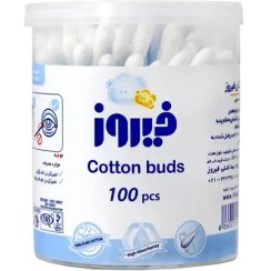 تصویر گوش پاک کن فیروز بسته 100 عددی 