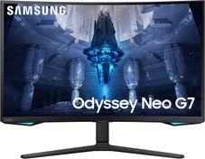 تصویر مانیتور خمیده سامسونگ Odyssey NEO G7 سایز ۳۲ اینچ ۴K با نرخ تازه‌سازی ۱۶۵ هرتز 