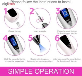 تصویر قلم پاک سازی پوست 