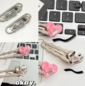 تصویر گیره انبری استیل جفتی 