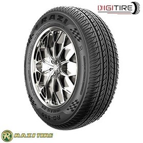 تصویر لاستیک رازی تایر 205/60R 14 گل RG-550 (مرکوری) Yazd Tire 205/60R 14 RG-550 Mercury