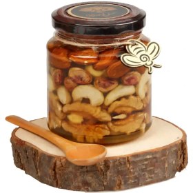 تصویر عسل چهارمغز فروردین (350 گرم) 