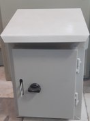 تصویر تابلو برق ۲۰ در ۳۰ فلزی بارانی با رنگ کوره ای 