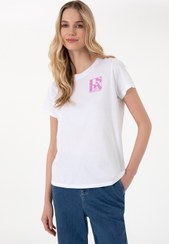 تصویر تی شرت زنانه یو اس پولو | 50311719-VR013 U.S. Polo Assn. 