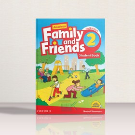 تصویر کتاب امریکن فمیلی اند فرندز 2 ویرایش دوم سایز بزرگ (رحلی) | American Family and Friends 2 2nd Edition Family and Friends 2