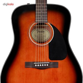 تصویر گيتار آکوستيک فندر مدل CD-60 Sunburst سايز 4/4 ا Fender CD-60 Sunburst 0961539232 4/4 Acoutic Guitar Fender CD-60 Sunburst 0961539232 4/4 Acoutic Guitar