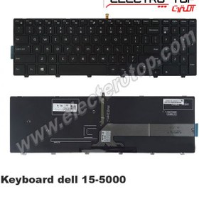 تصویر Keyboard Dell 15-5000 with Back Light 