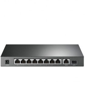 تصویر سوییچ 8 پورت گیگابیت +PoE تی پی-لینک TP-Link مدل TL-SG1210P TP-Link 10-Port Gigabit Desktop Switch with 8-Port PoE+