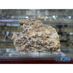 تصویر سنگ ولفونیت با هم رشدی سنگ سروزیت کمیاب ترین سنگ کلکسیونی Wulfenite and Cerussite 