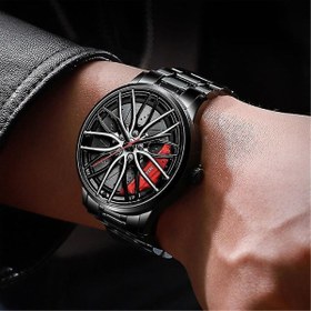 تصویر ساعت مچی طرح wheel watch 