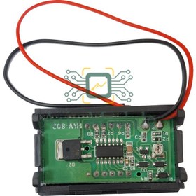 تصویر ولت متر قابدار قرمز 5 تا 120 ولت 