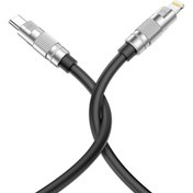 تصویر کابل شارژ Type-C به لایتنینگ ایکس او NB-Q228A طول 1.2 متر توان 27 وات 