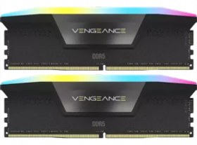 تصویر رم کورسیر Vengeance RGB DDR5 6000MHZ CL38 Blackظرفیت 64 گیگابایت 