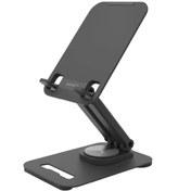 تصویر استند و پایه نگهدارنده رومیزی تبلت پرودو Porodo Foldable Tablet Stand مدل PD-CSAMSTD 