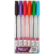 تصویر خودکار کیان رنگی Kian 1mm بسته 6 عددی Kian 1mm Pen Pack Of 6