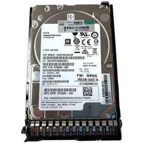 تصویر هارد اینترنال اچ پی ای مدل SAS 12G 10K SFF (2.5IN) SC 512E DS HDD 881457-B21 ظرفیت 2.4 ترابایت 